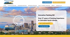 Desktop Screenshot of innovativepaintingllc.com